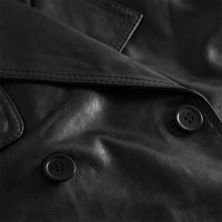 Depeche 51146 MayDep Short Trenchcoat Black - J BY J Fashion