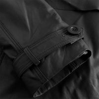 Depeche 51146 MayDep Short Trenchcoat Black - J BY J Fashion