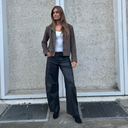 Depeche BoelDEP MW Barell Pant Full Length Black