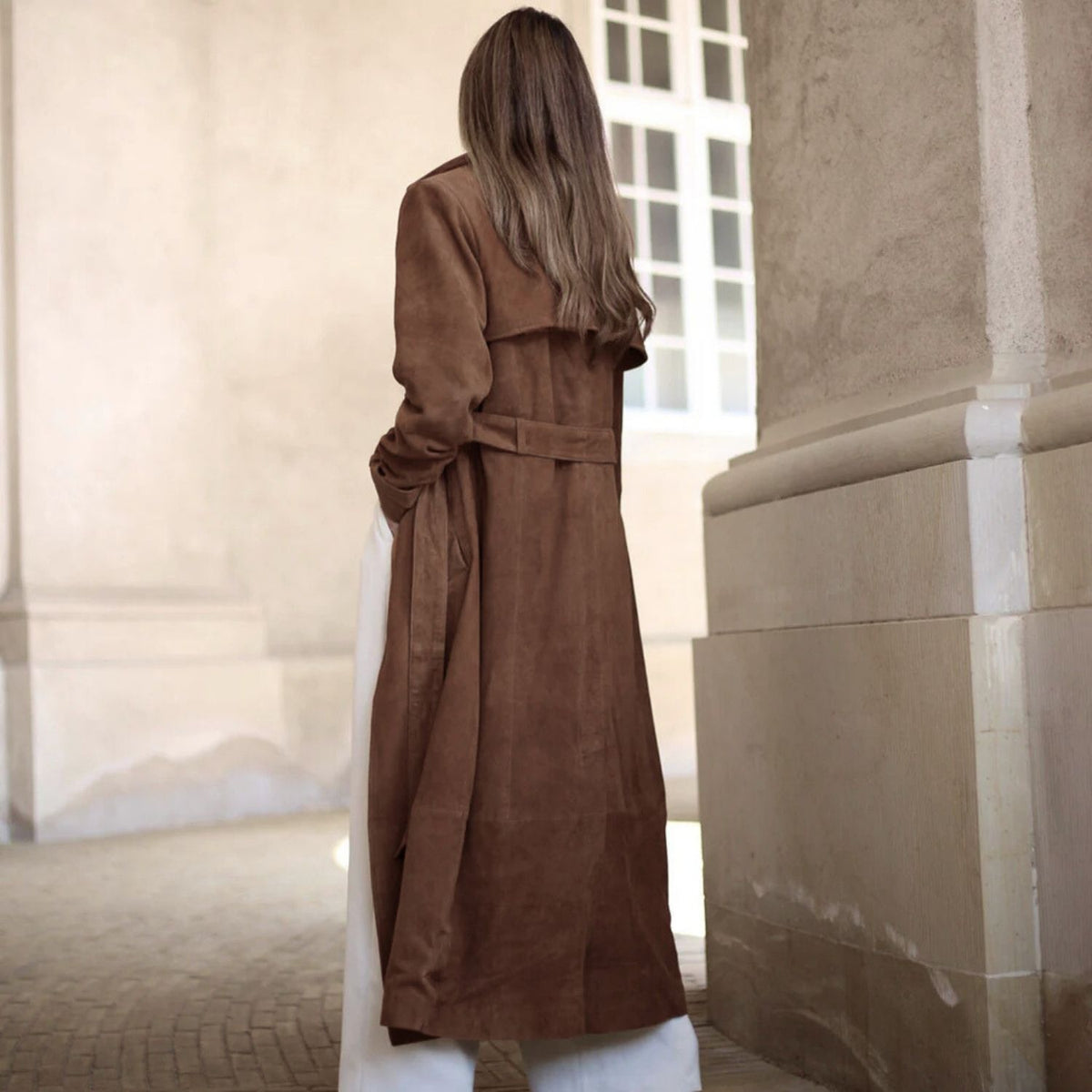 Depeche NaomiDEP Trench Coat Deer