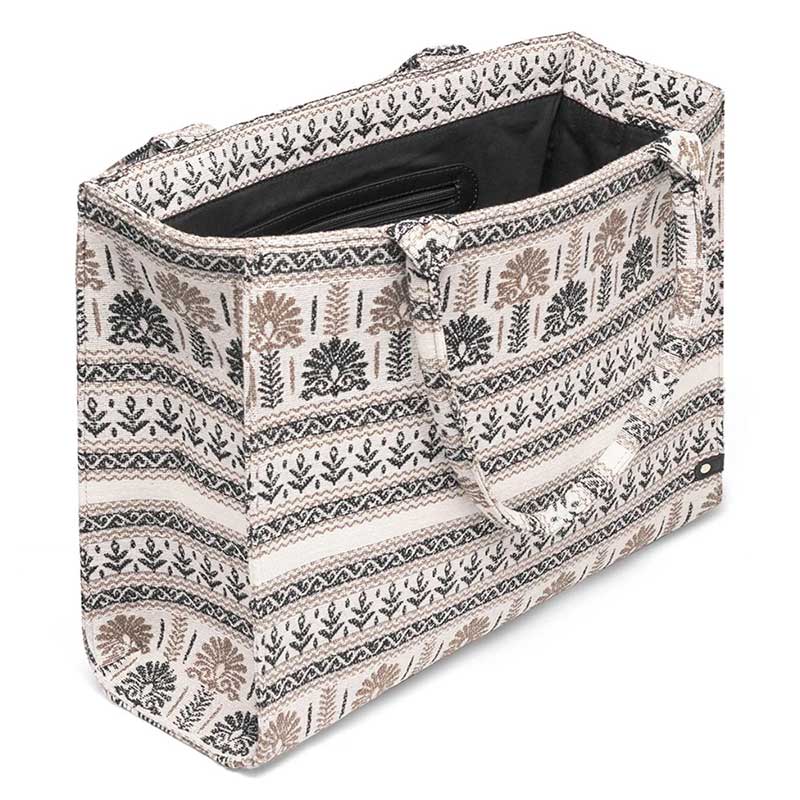 Depeche 16154 Shopper Sand Printed - J BY J Fashion