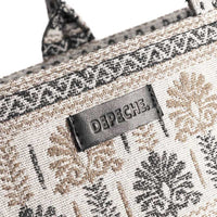 Depeche 16154 Shopper Sand Printed - J BY J Fashion