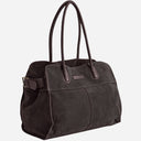 Depeche 16640 Suede Shopper Chocolate
