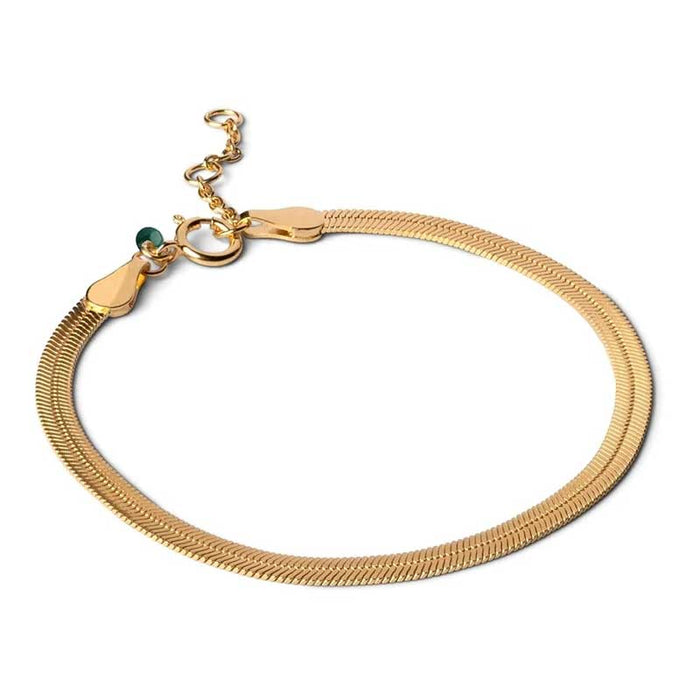 ENAMEL B72G CAROLINE BRACELET GULD - J BY J Fashion