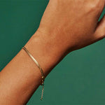 ENAMEL B72G CAROLINE BRACELET GULD