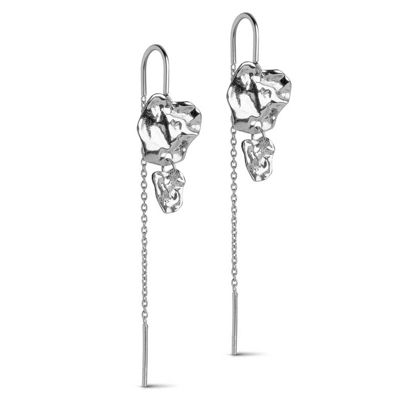 ENAMEL E328SM KIM EARRING SØLV