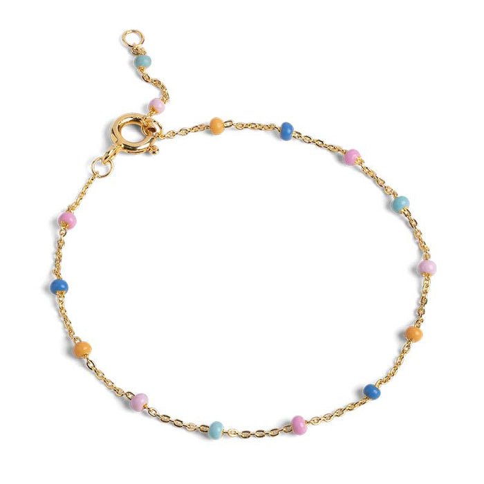 ENAMEL LOLA BRACELET MIX PASTEL - J BY J Fashion