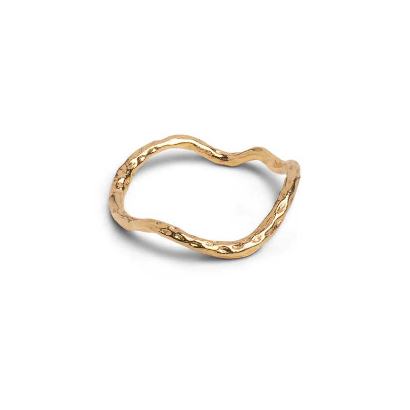 ENAMEL SWAY RING GULD - J BY J Fashion