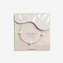 Enamel Petra Bracelet Light pink