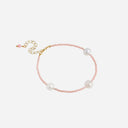 Enamel Petra Bracelet Light pink
