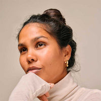 Enamel Avaya Hoops Guld - J BY J Fashion