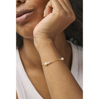 Enamel B136G Sofia Bracelet Guld - J BY J Fashion