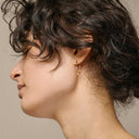 Enamel E140GM Rosie Lola Earring Guld - J BY J Fashion