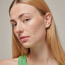 Enamel E354G Mae Earring Guld - J BY J Fashion