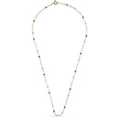 Enamel Lola Necklace Salt'n'Pepper - J BY J Fashion