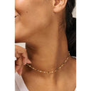 Enamel Lola Necklace Salt'n'Pepper - J BY J Fashion