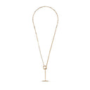 Enamel Noel 50 CM Necklace Guld - J BY J Fashion