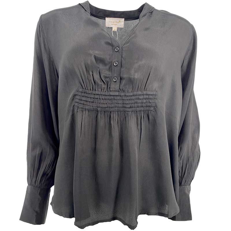 Eva Go Diva Ellie Blouse Sort