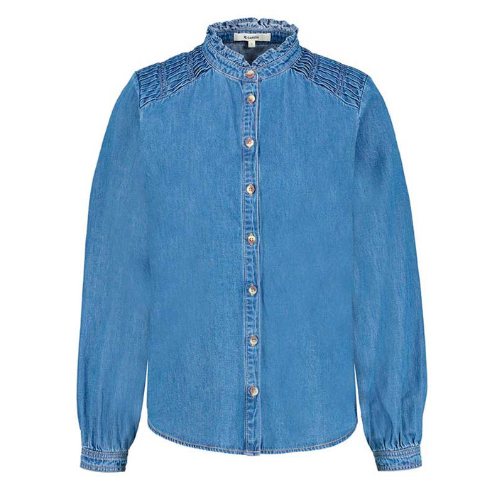 GARCIA H30239 LADIES SHIRT IS BLÅ-J BY J Fashion