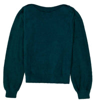 GARCIA J30246 LADIES PULLOVER MØRKEGRØN