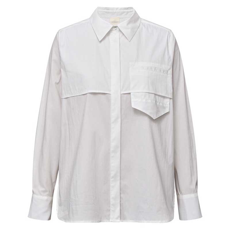 GOSSIA ISELINGO SHIRT HVID