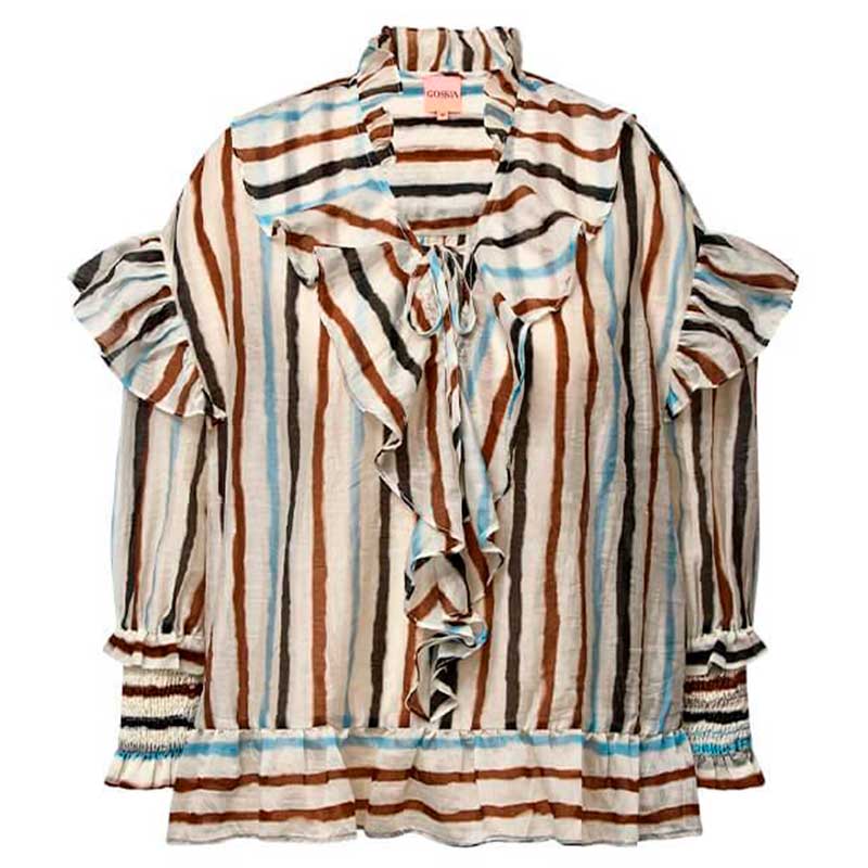 GOSSIA NINNEGO JOY BLOUSE SAND