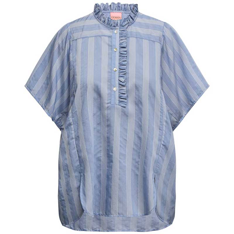 GOSSIA SILJAGO SHIRT LYSEBLÅ