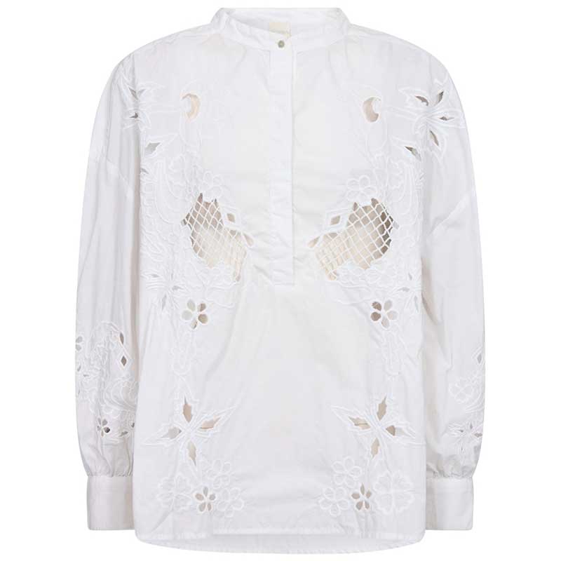GOSSIA VILDAGO SHIRT HVID