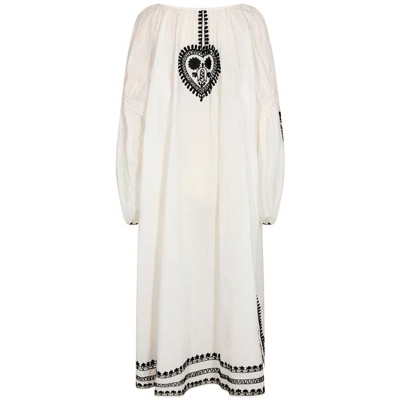 GOSSIA ZIRAGO DRESS HVID