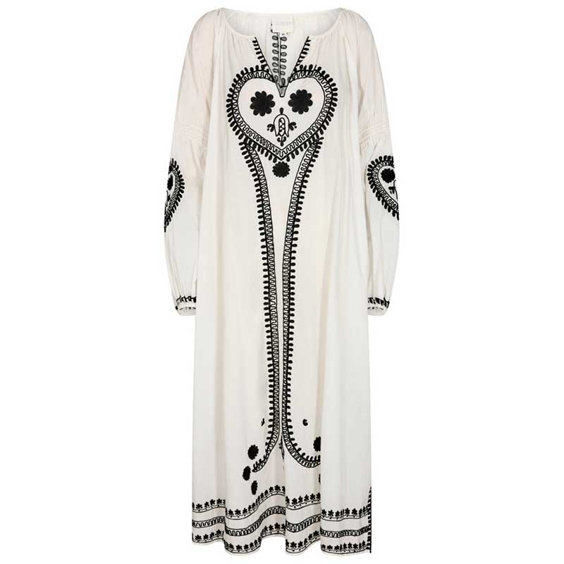 GOSSIA ZIRAGO DRESS HVID