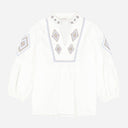 Garcia O260037 Ladies Shirt LS Off White