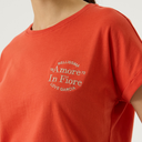 Garcia P260201 Ladies T-shirt SS Paprika