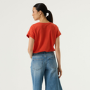 Garcia P260201 Ladies T-shirt SS Paprika