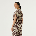 Garcia P260232 Ladies Shirt SS Earth Brown