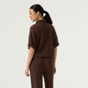 Garcia P260239 Ladies Shirt SS Earth Brown