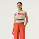 Garcia P260241 Ladies Pullover Whitecap