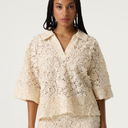 Garcia Q260036 Ladies Shirt SS Whitecap