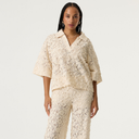 Garcia Q260036 Ladies Shirt SS Whitecap