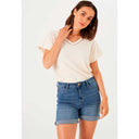 Garcia 273-7754 Celia Bermuda Shorts Blå - J BY J Fashion