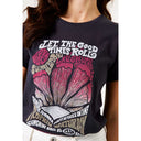 Garcia D50007 Ladies T-shirt SS Antracite