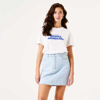 Garcia D50011 Ladies T-Shirt SS Off White