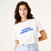 Garcia D50011 Ladies T-Shirt SS Off White