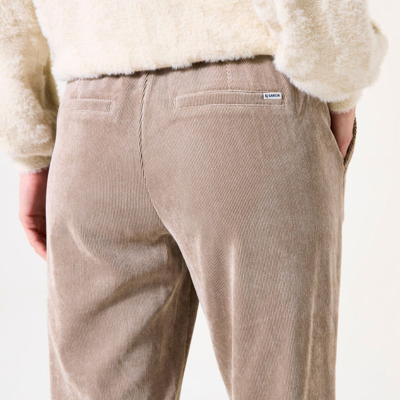 Garcia I50310 Ladies Pants Taupe