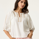 Garcia N260236 Ladies Shirt LS Off White