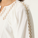 Garcia N260236 Ladies Shirt LS Off White