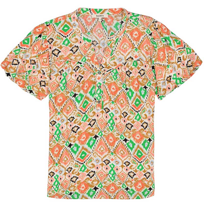 Garcia P40233 Ladies Shirt SS Dusky Peach