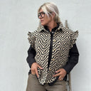 Gaspar Toronto Waistcoat Dark Sand