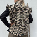 Gaspar Toronto Waistcoat Dark Sand