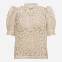 Gossia G3151 Amar bluse i cremefarvet-1