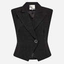 Gossia LianaGO Waistcoat Black Melange